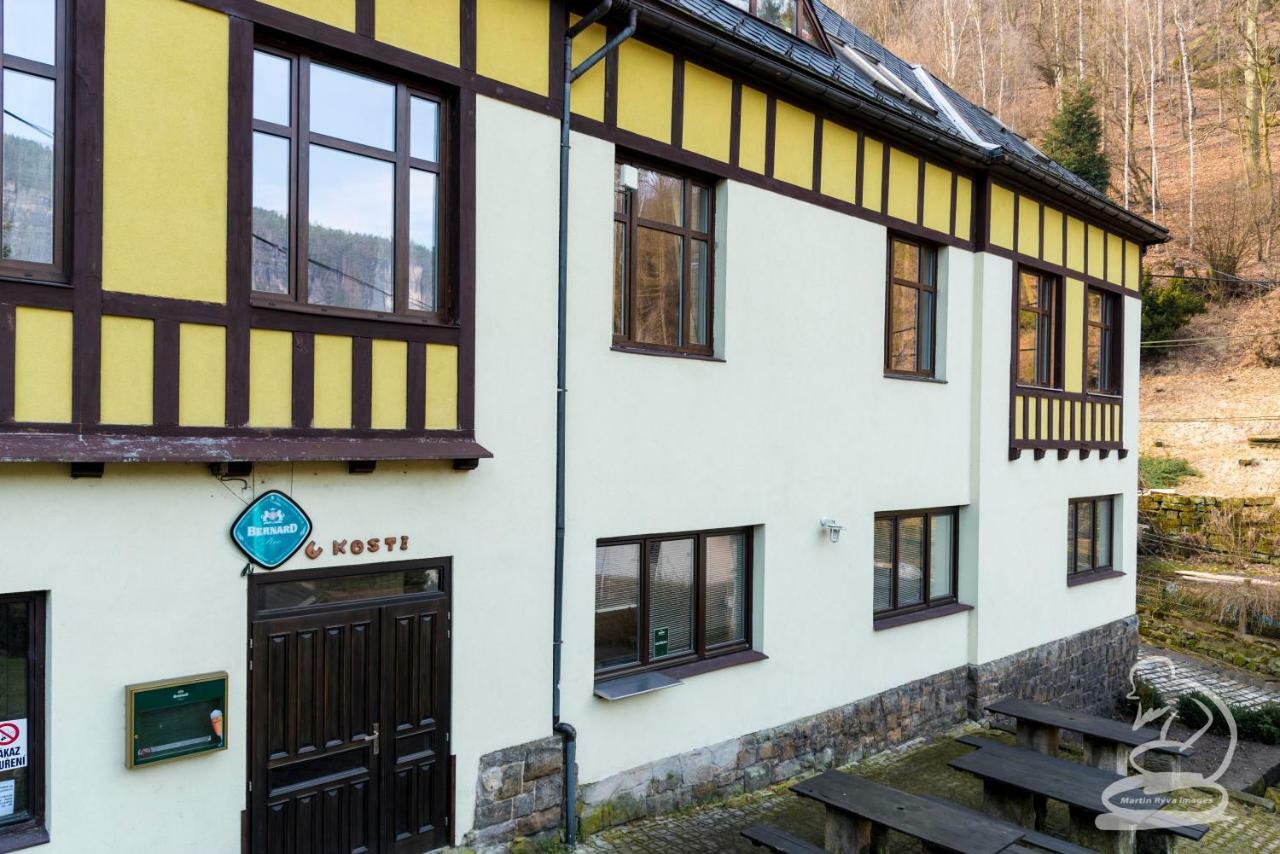 U Kosti - Bohemian Switzerland Leilighet Decin Eksteriør bilde